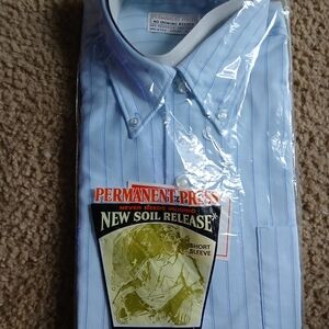 Blue Striped Men's Shirt
